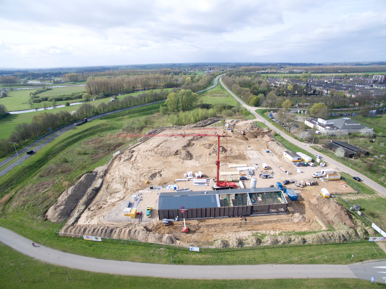 Yke ruessink fotografie drone foto stadswerf doesburg